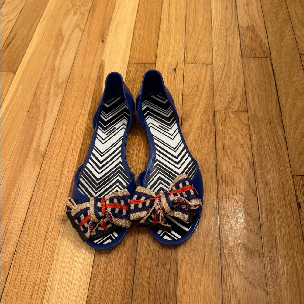 Missoni Gel Bow Flats